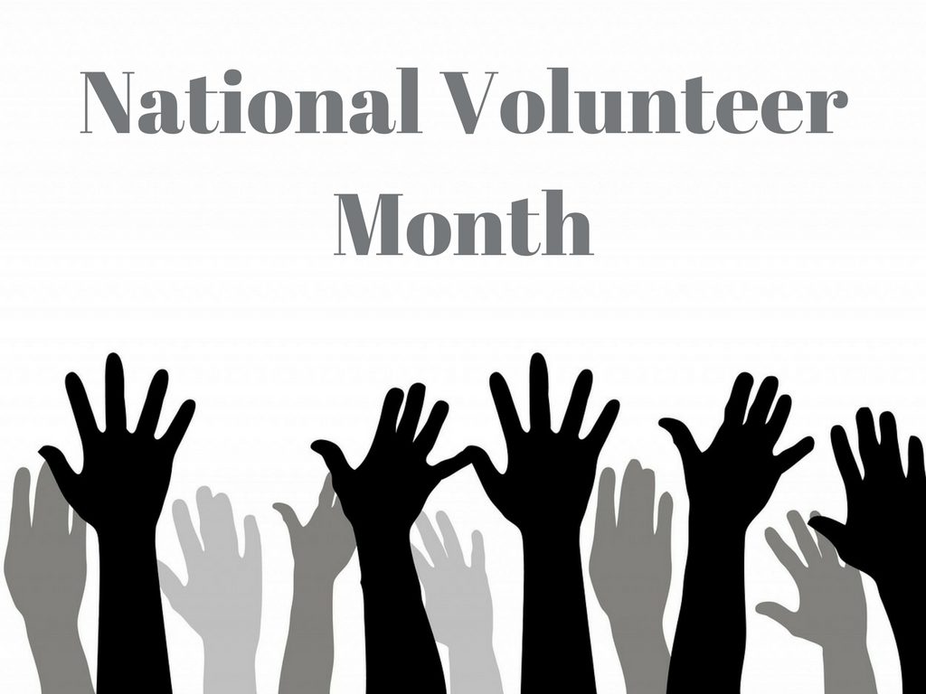 National Volunteer Month